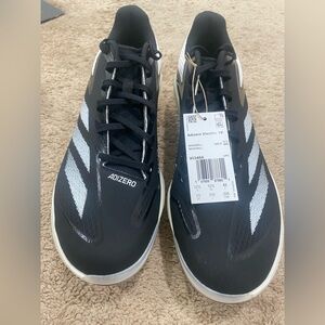 Adidas Adizero Electric TP Black/White Baseball Cleats